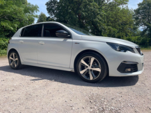 2020 Peugeot 308 1.2 Puretech Gpf Gt Line Eat Euro 6 (s/s) 5dr in White — image 3