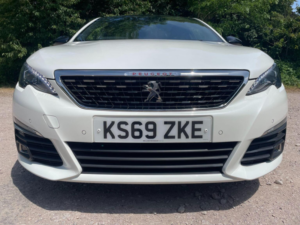 2020 Peugeot 308 1.2 Puretech Gpf Gt Line Eat Euro 6 (s/s) 5dr in White — image 5