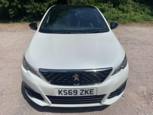 2020 Peugeot 308 1.2 Puretech Gpf Gt Line Eat Euro 6 (s/s) 5dr in White — image 6