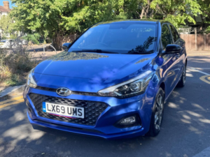 2019 Hyundai I20 1.2 Play Euro 6 (s/s) 5dr in Blue — image 4