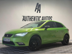 2013 SEAT Leon 1.6 Tdi Cr Se Sport Coupe Euro 5 (s/s) 3dr in Green — image 2