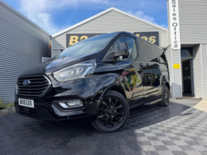 2018 Ford Tourneo Custom 2.0 310 Ecoblue Titanium X Auto L1 Euro 6 (s/s) 5dr in Black — image 5