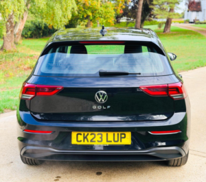 2023 Volkswagen Golf 1.5 Etsi Mhev Life DSG Euro 6 (s/s) 5dr in Black — image 4