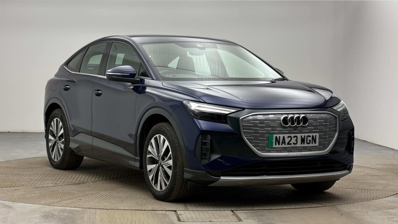 2023 Audi Q4 E-Tron 40 Sport in Blue — image 1