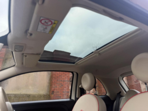 2017 Fiat 500 1.2 Lounge Euro 6 (s/s) 3dr in White — image 2