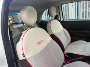 2017 Fiat 500 1.2 Lounge Euro 6 (s/s) 3dr in White — image 3