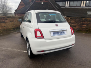 2017 Fiat 500 1.2 Lounge Euro 6 (s/s) 3dr in White — image 6
