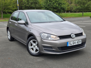 2014 Volkswagen Golf 1.6 Tdi Bluemotion Tech S Euro 5 (s/s) 5dr in Grey — image 3