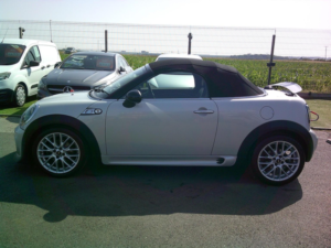2012 MINI Roadster 2.0 Cooper Sd Roadster in Silver — image 3