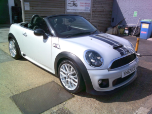 2012 MINI Roadster 2.0 Cooper Sd Roadster in Silver — image 4