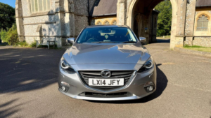 2014 Mazda Mazda3 2.0 Skyactiv-G Se-L Nav Auto Euro 5 (s/s) 5dr in Silver — image 2
