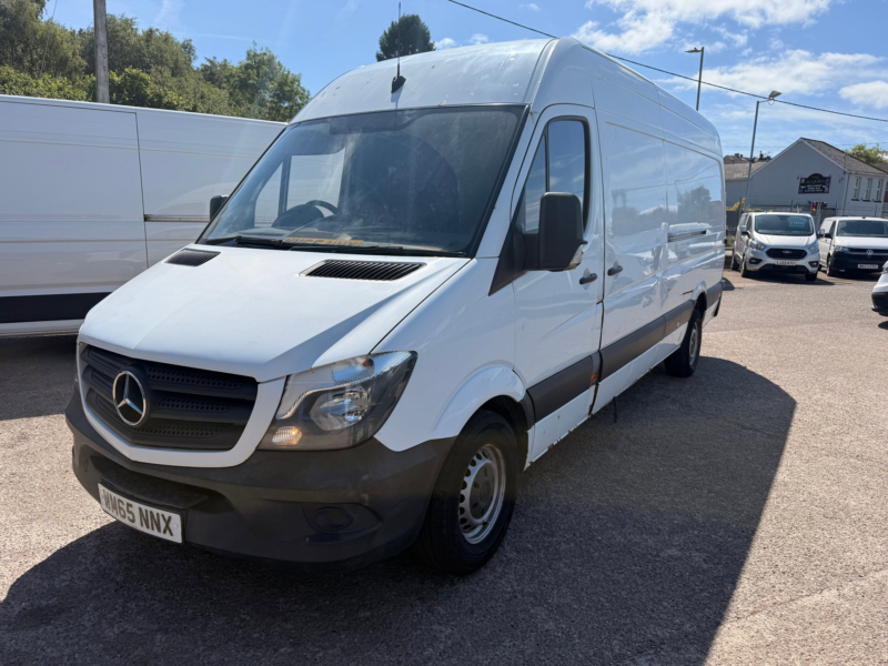2015 Mercedes-Benz Sprinter 2.1 313 Cdi Panel Van 4dr Diesel Manual Rwd L3 H3 129 Bhp in White — image 1