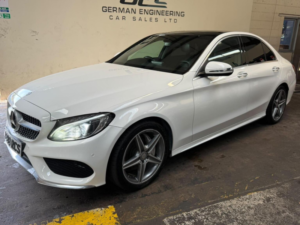 2016 Mercedes-Benz C Class 2.1 C220d Amg Line (premium) 7g-Tronic+ Euro 6 (s/s) 4dr in White — image 2