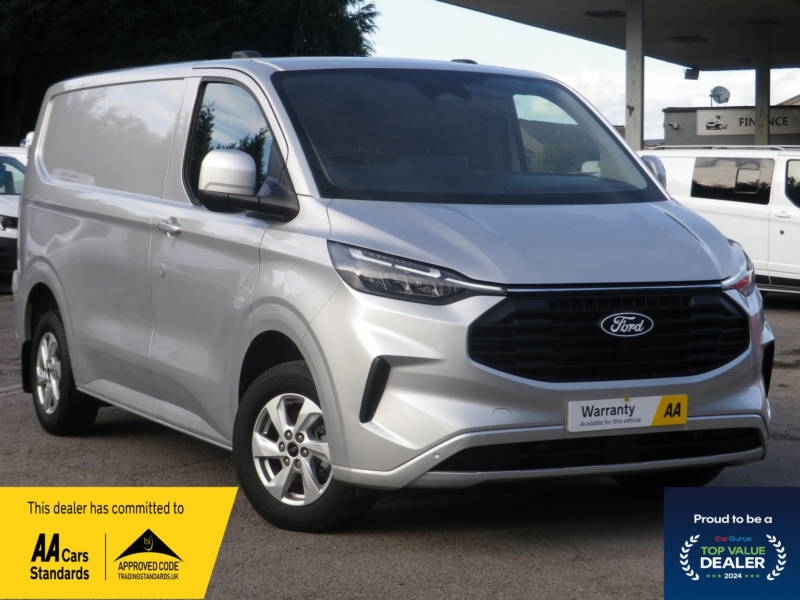 2024 Ford Transit Custom 2.0 Transit Custom Limited Van 320 L1 2.0l Ecoblue 136ps Fwd 6 Speed Manual in Silver — image 1
