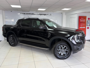2025 Ford Ranger 3.0 Td V6 Ecoblue Wildtrak Auto 4WD Euro 6 (s/s) 4dr in Black — image 4