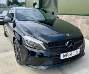 2018 Mercedes-Benz A Class 1.5 A180d Sport Edition Euro 6 (s/s) 5dr in Black — image 6
