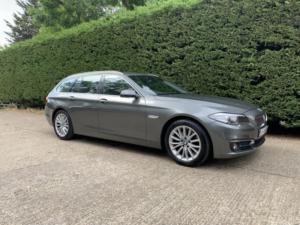2014 BMW 5 Series 2.0 520d Luxury Touring Euro 6 (s/s) 5dr in Grey — image 4