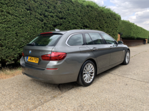 2014 BMW 5 Series 2.0 520d Luxury Touring Euro 6 (s/s) 5dr in Grey — image 5