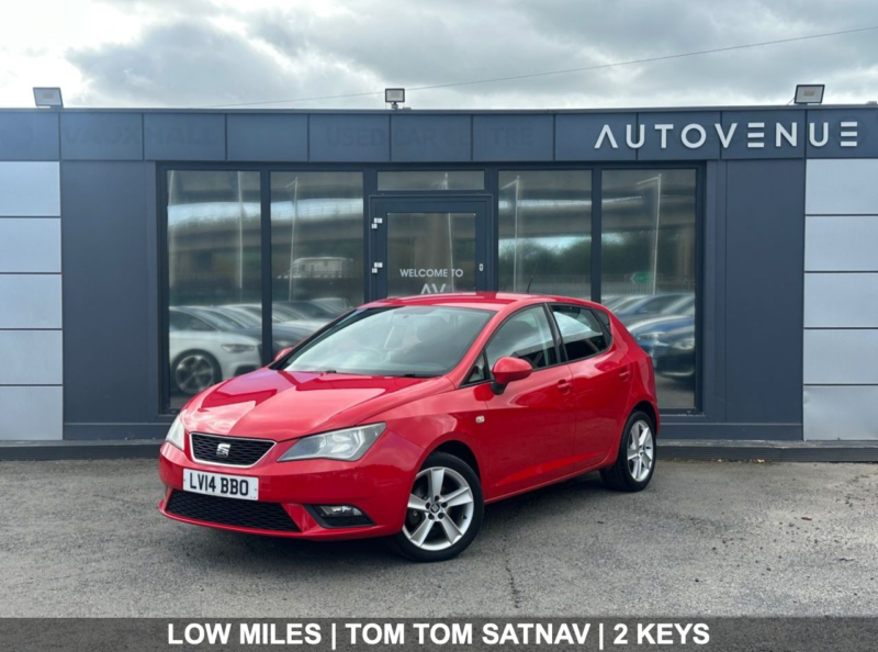 2014 SEAT Ibiza 1.4 Toca Hatchback 5dr Petrol Manual Euro 5 (85 Ps) in Red — image 1