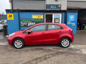 2014 Kia Rio 1.25 1 Euro 5 5dr in Red — image 3