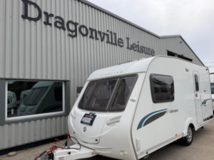 2009 Sterling Europa 460 Caravan 2 Berth 2009 Model in White — image 3
