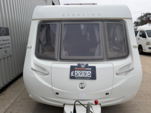 2009 Sterling Europa 460 Caravan 2 Berth 2009 Model in White — image 5