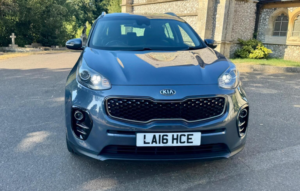 2016 Kia Sportage 2.0 Crdi Kx-3 Auto AWD Euro 6 5dr in Blue — image 2