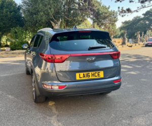 2016 Kia Sportage 2.0 Crdi Kx-3 Auto AWD Euro 6 5dr in Blue — image 4