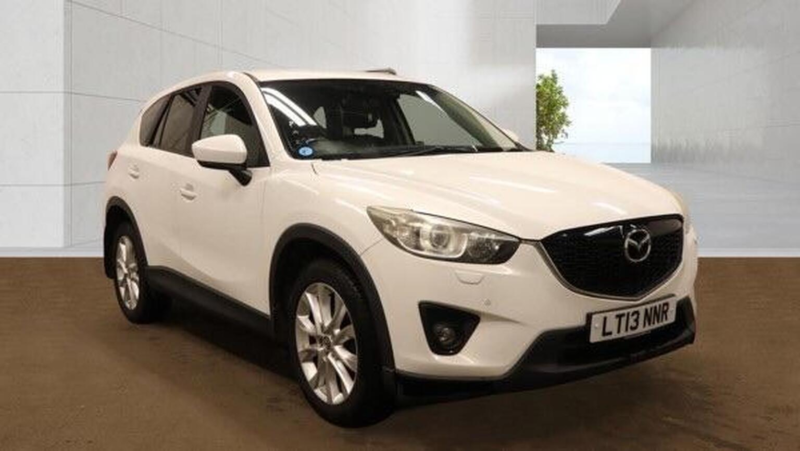 2013 Mazda Cx-5 2.2 Skyactiv-D Sport Nav Euro 6 (s/s) 5dr in White — image 1