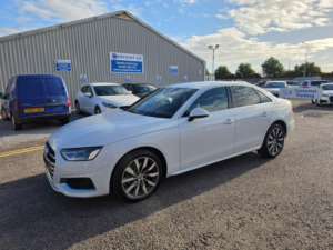 2020 Audi A4 2.0 Tfsi 35 Sport S Tronic Euro 6 (s/s) 4dr in White — image 3