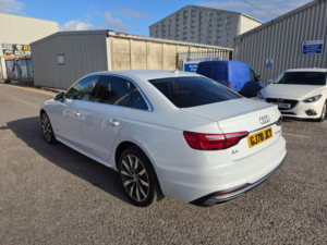 2020 Audi A4 2.0 Tfsi 35 Sport S Tronic Euro 6 (s/s) 4dr in White — image 4