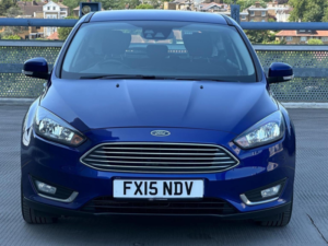 2015 Ford Focus 1.6 Titanium Powershift Euro 6 5dr in Blue — image 3