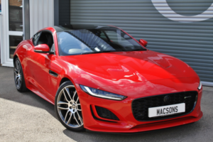 2021 Jaguar F-Type 5.0 V8 R-Dynamic P450 AWD in Red — image 3