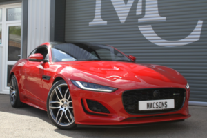2021 Jaguar F-Type 5.0 V8 R-Dynamic P450 AWD in Red — image 4