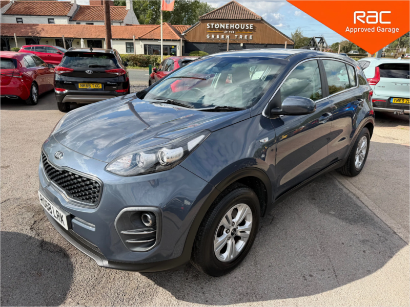 2018 Kia Sportage 1.7 Crdi 1 SUV 5dr Diesel Manual Euro 6 (s/s) (114 Bhp) in Blue — image 1