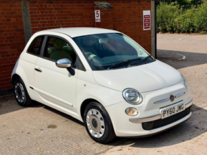 2011 Fiat 500 1.2 Pop Euro 5 (s/s) 3dr in White — image 2