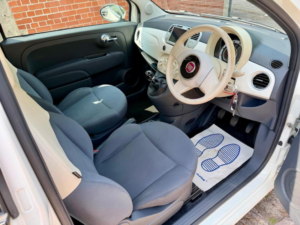 2011 Fiat 500 1.2 Pop Euro 5 (s/s) 3dr in White — image 3