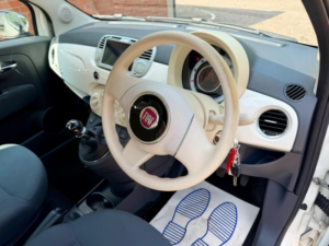 2011 Fiat 500 1.2 Pop Euro 5 (s/s) 3dr in White — image 5