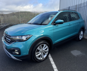 2019 Volkswagen T-Cross 1.0 Tsi Se in Blue — image 2