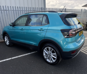 2019 Volkswagen T-Cross 1.0 Tsi Se in Blue — image 4