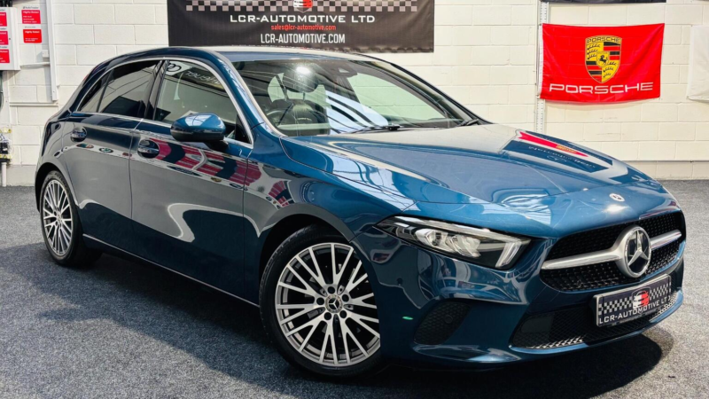 2021 Mercedes-Benz A Class 1.3 A200 Sport Edition (executive) 7g-Dct Euro 6 (s/s) 5dr in Blue — image 1