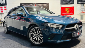 2021 Mercedes-Benz A Class 1.3 A200 Sport Edition (executive) 7g-Dct Euro 6 (s/s) 5dr in Blue — image 5