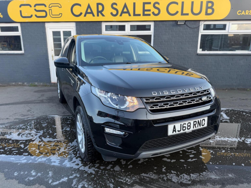 2018 Land Rover Discovery Sport 2.0 Td4 Se Tech 4WD Euro 6 (s/s) 5dr in Black — image 1