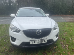 2013 Mazda Cx-5 2.2 Skyactiv-D Sport Nav in White — image 3