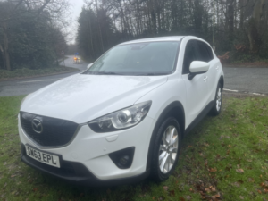 2013 Mazda Cx-5 2.2 Skyactiv-D Sport Nav in White — image 4