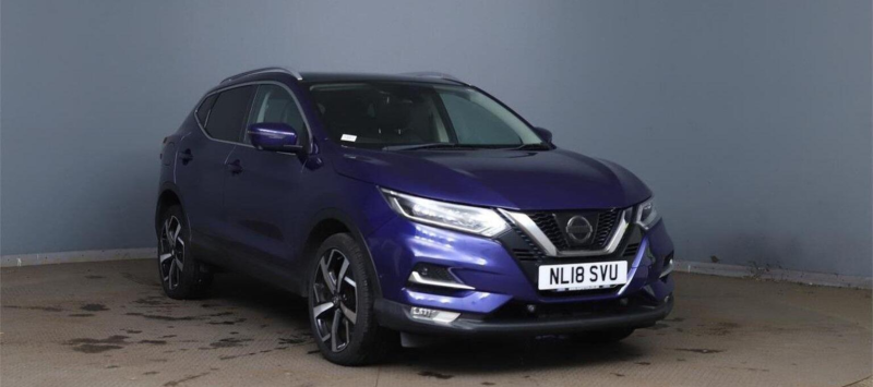2018 Nissan Qashqai 1.6 Dci Tekna 4WD Euro 6 (s/s) 5dr in Blue — image 1