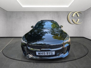2019 Kia Stinger 3.3 T-Gdi V6 Gt S Gran Turismo Auto Euro 6 (s/s) 5dr in Black — image 4