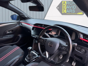 2020 Vauxhall Corsa 1.2 Turbo Sri Nav in Blue — image 3