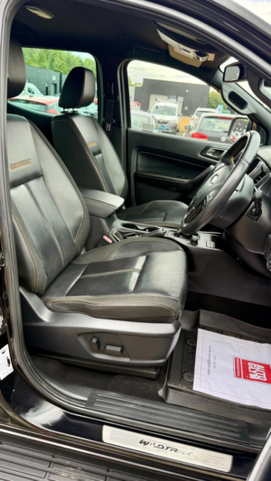 2022 Ford Ranger 2.0 Ecoblue Wildtrak Auto 4WD Euro 6 (s/s) 4dr in Black — image 2