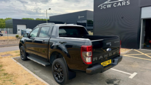 2022 Ford Ranger 2.0 Ecoblue Wildtrak Auto 4WD Euro 6 (s/s) 4dr in Black — image 3